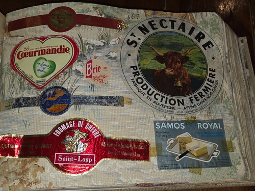 Ancienne etiquette fromage - ancienne,