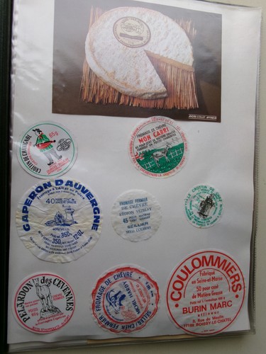 Etiquettes fromage france - fromage,