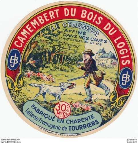 291 etiquette de camembert - etiquette,