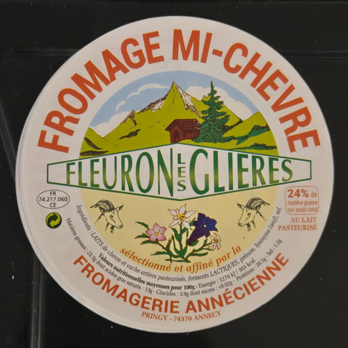 Fromage chèvre étiquettes - fromage, mi-chèvre