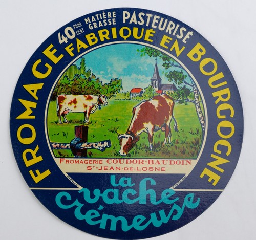 Etiquette ancienne fromage - ancienne,