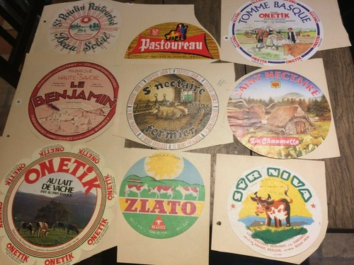 Lot étiquettes anciennes - lot,,