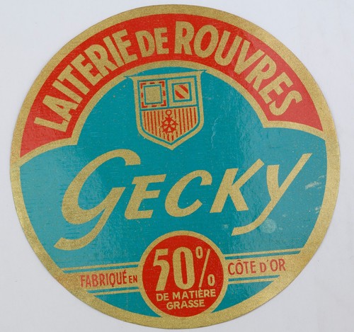 Etiquette ancienne fromage - etiquette,