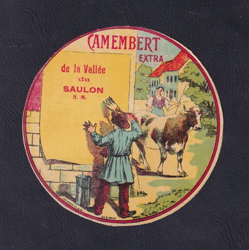 Ancienne étiquette fromage - ancienne,