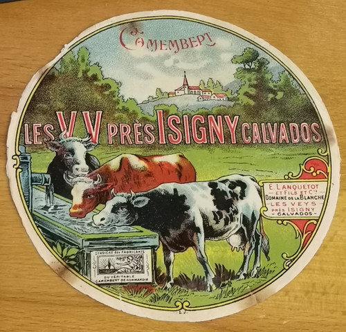 étiquette fromage les veys - les,