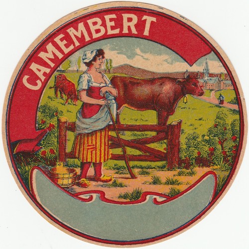 280 etiquette de camembert - 280,