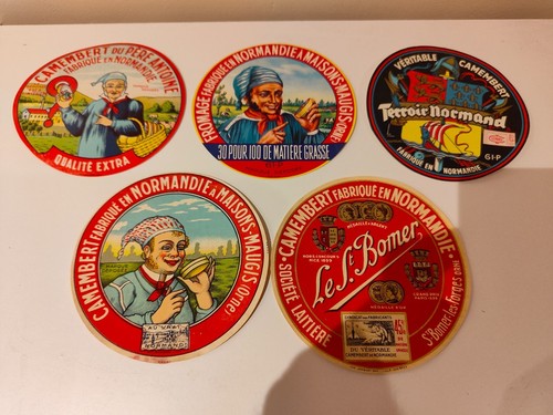 Lot etiquettes de fromage - de,