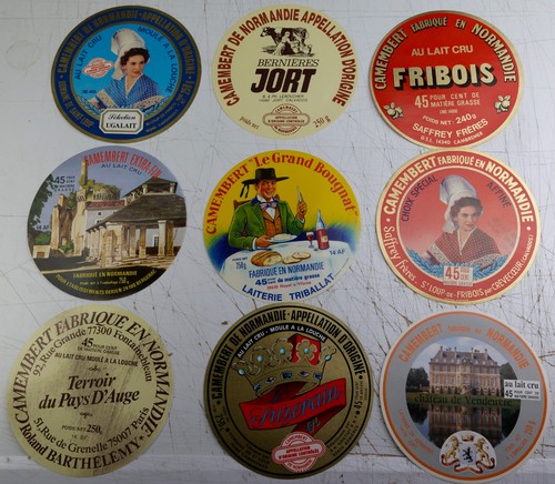 Lot étiquettes anciennes - lot,