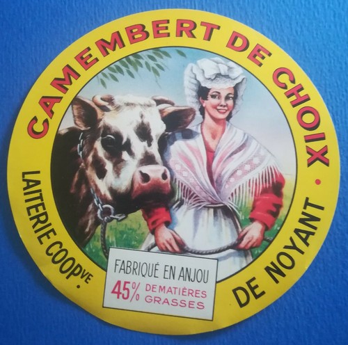 Fromage étiquette camembert - fromage,
