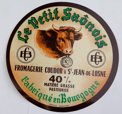 Etiquette ancienne fromage - etiquette,